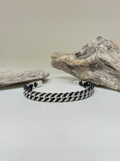 Navarch Curb 7 mm Navy Silver Pig&Hen Amsterdam Narvach Curb 7 mm