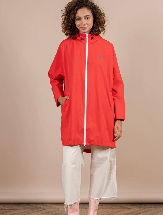 Imperméable Sac à dos 100% Polyester recyclé France Amelot rouge Flotte