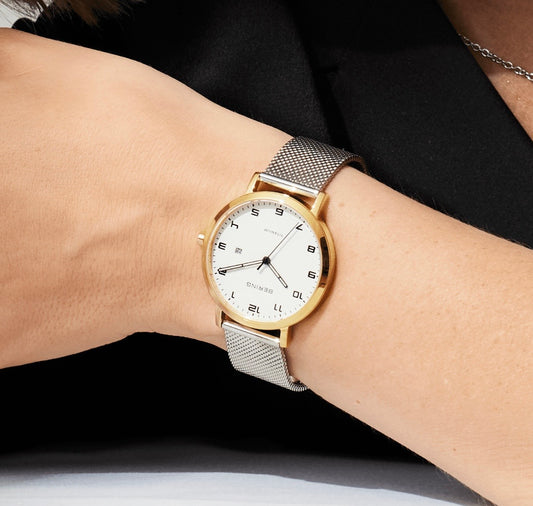 Montre Titanium | or brilliant/brossé Bering 18634-010