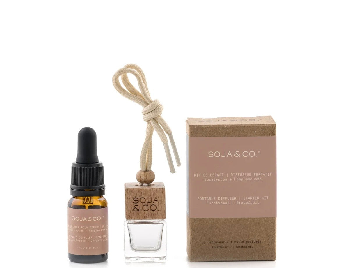 Diffuseur pour voiture | Eucalyptus + Pamplemousse SOJA & CO Soja & co