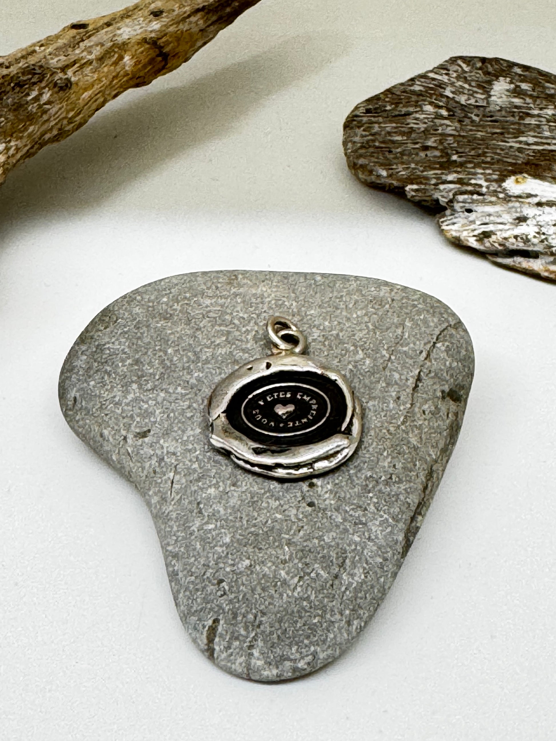 Pendentif "Imprimé dans mon cœur" Pyrrha Pyrrha