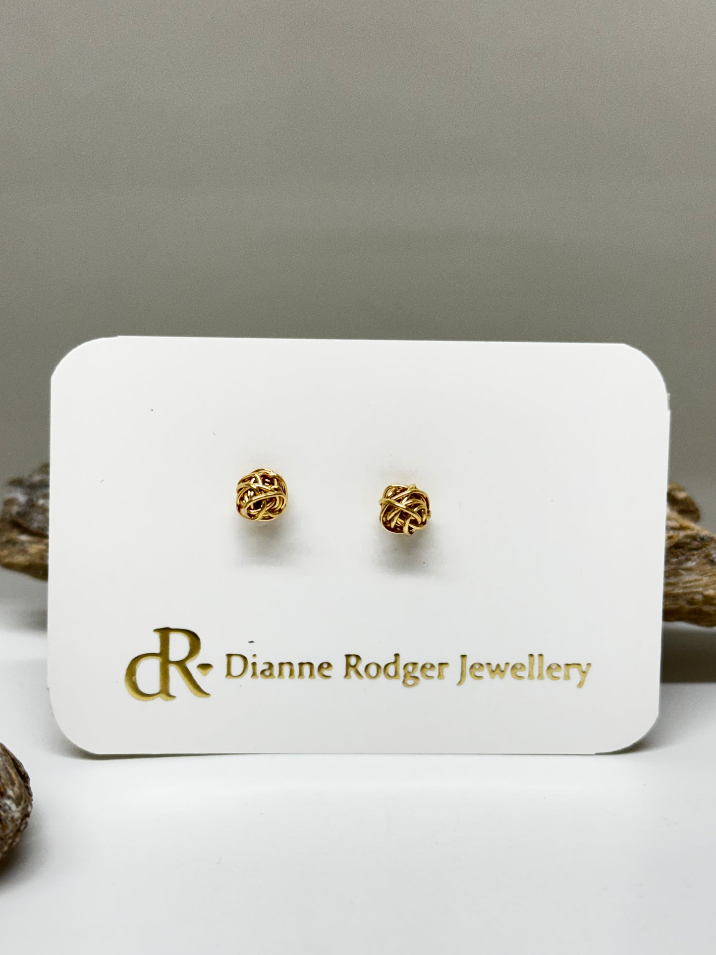 Boucles d'oreilles Twist Goldfill Dianne Rodger Dianne Rodger Jewellery