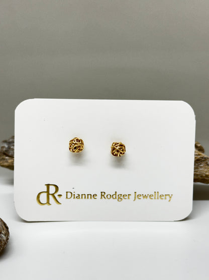 Boucles d'oreilles Twist Goldfill Dianne Rodger Dianne Rodger Jewellery