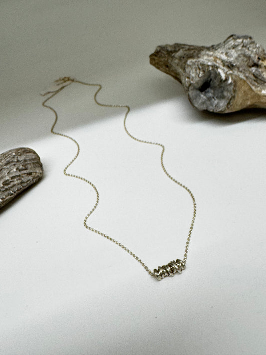 Collier Twist Necklace argent Dianne Rodger 925-n-mini