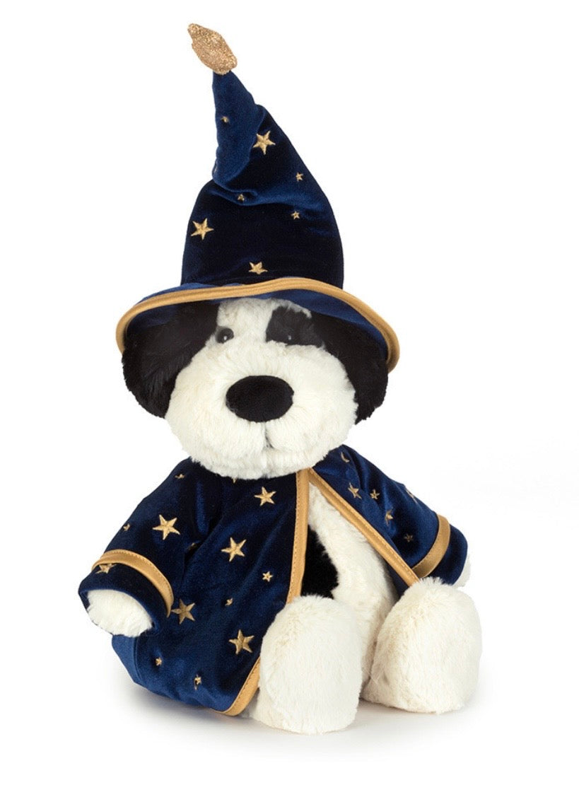 Chiot Rufferty 'Magicien' dessinée à Londres Jellycat dessinée à Londres Chiot Rufferty 'Magicien'AS3BCPW