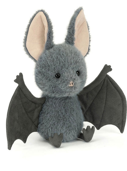 Broox bat dessinée à Londres Jellycat dessinée à Londres Chauve-souris Broox BAT3B