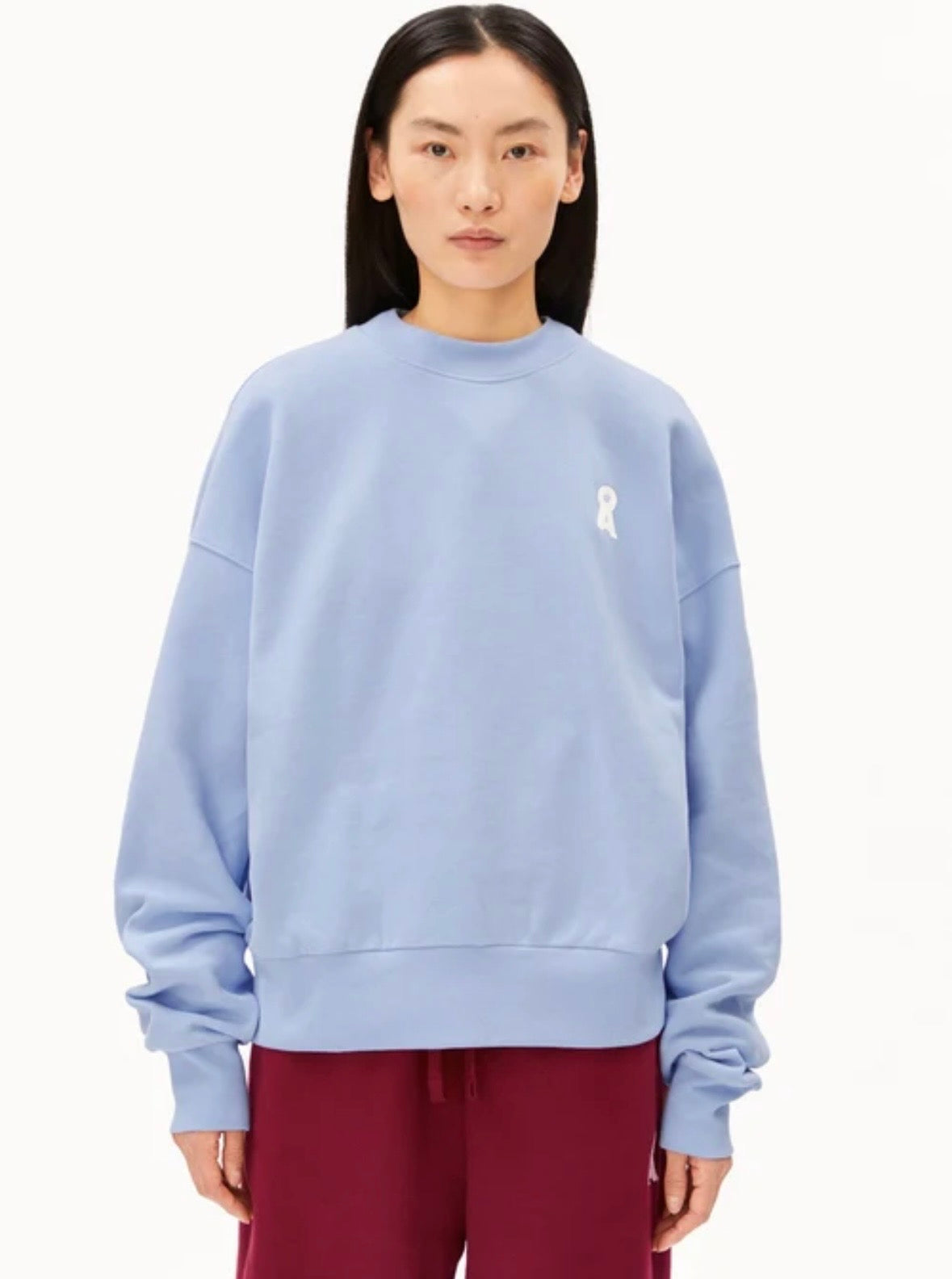 Sweat iconique Å ALIZAA 100 % coton biologique Armed Angel Å ALIZAA