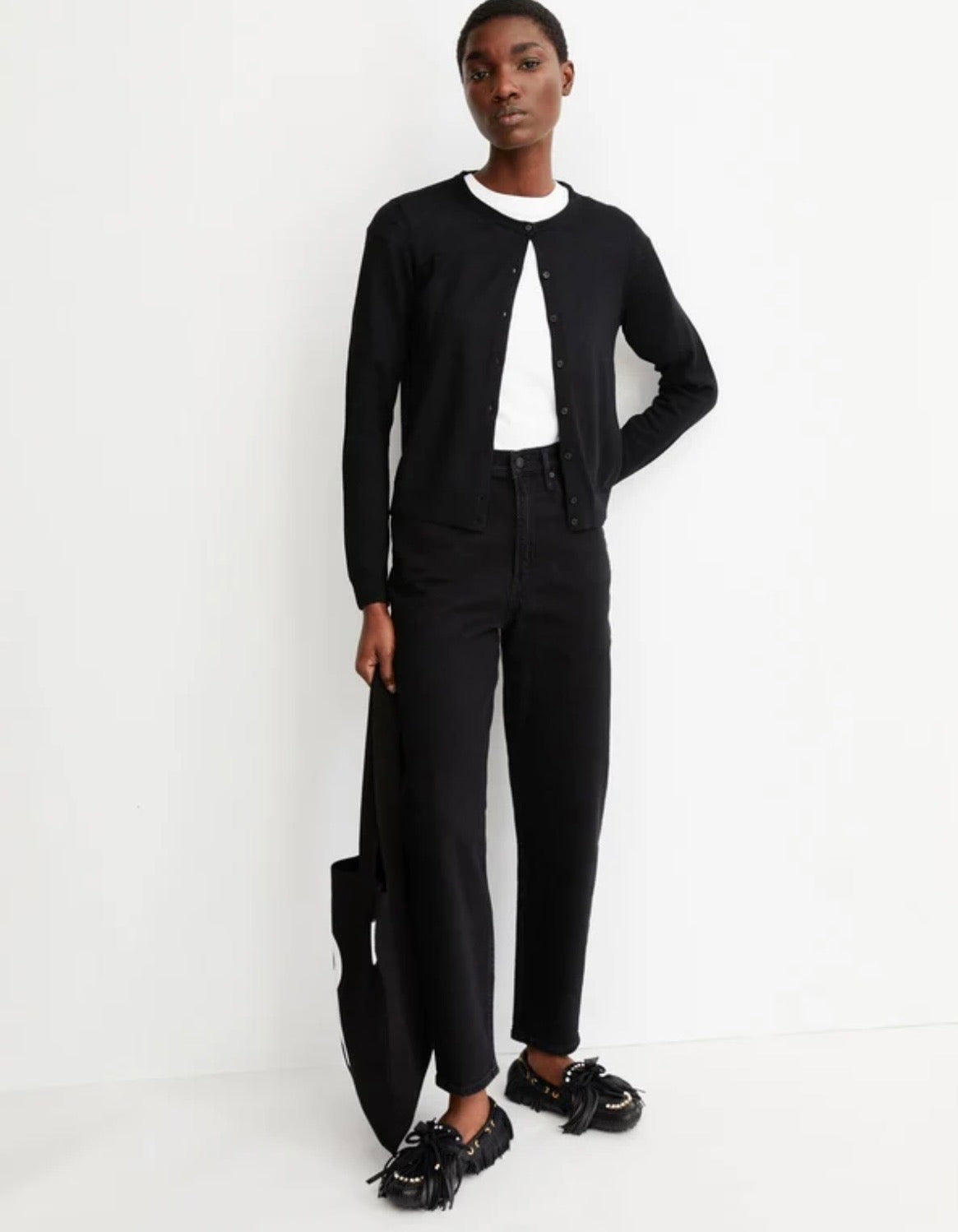 MAIRAA HIGH WAIST MOM JEANS Mélange de coton recyclé Armed Angel MAIRAA HIGH WAIST MOM JEANS