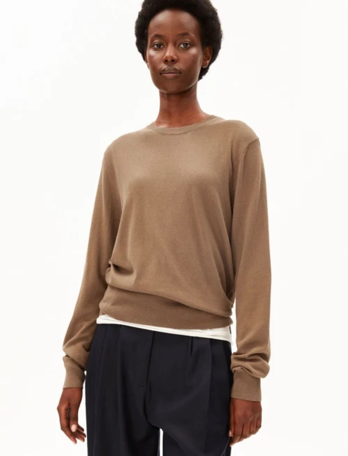 PULL EN MAILLE FINE amberwood Armed Angel Merinaa pull PULL EN MAILLE FINE