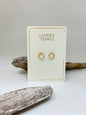 Halo Stud Boucles d'oreille Dessinées à Vancouver
