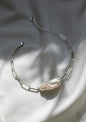 Bracelet Perle baroque & Argent fait main à Montréal