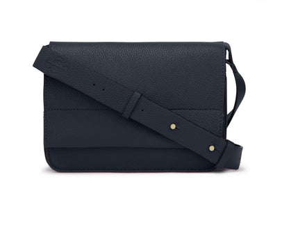 Sac bandoulière Farah.24 bleu minuit Two-B Montréal Farah 24