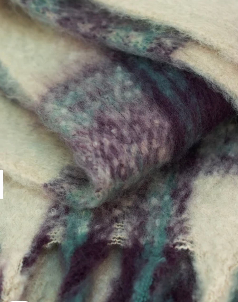 Écharpe Flora Cosy, mélange prune Powder design Écharpe Flora Cosy, mélange prune FLO18