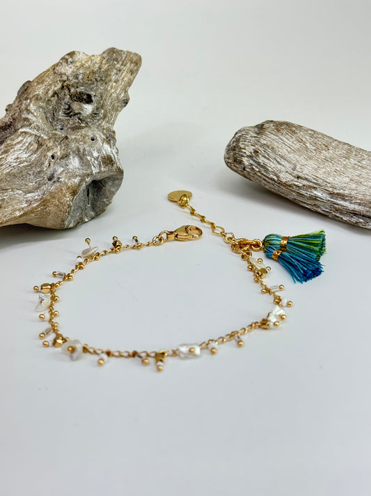 Bracelet Gypsy or Fabriqué à la main à Marseille en France Gas bijoux Gypsy or