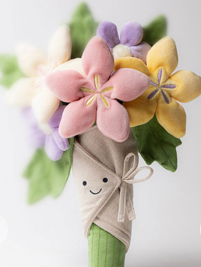 Bouquet de fleurs Amuseables peluche Jellycat dessinée à Londres Bouquet de fleurs Amuseables A2BFL