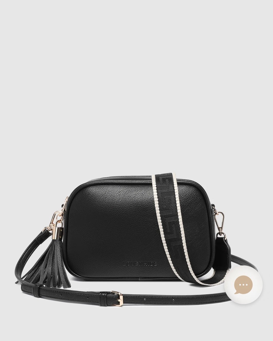 Sac bandoulière Jacinta noir Louenhide Sac bandoulière Jacinta noir