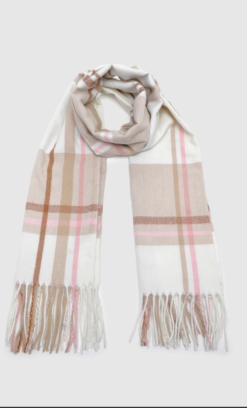 Écharpe Chester blush Louenhide Écharpe Chester blush