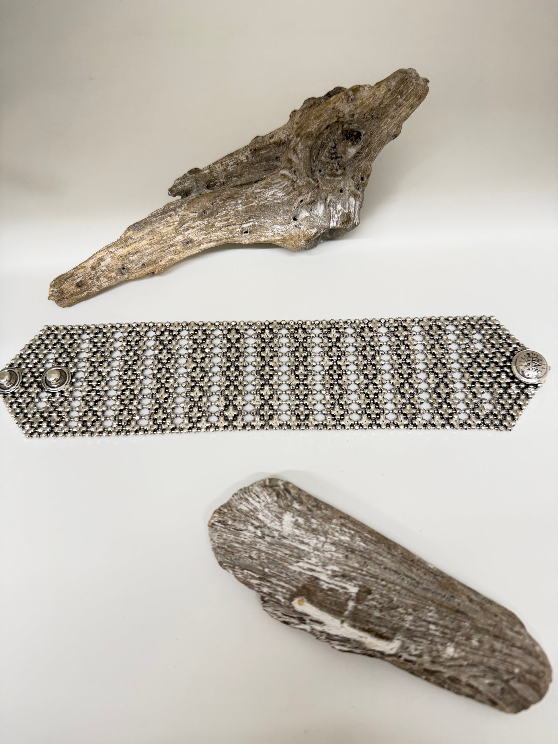 Bracelet Chamiro argent Fabriqué à la main à Marseille en France Gas Bracelet Chamiro