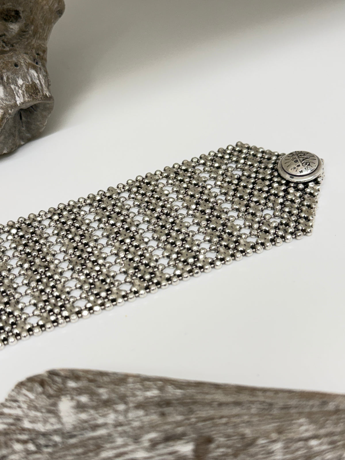 Bracelet Chamiro argent Fabriqué à la main à Marseille en France Gas Bracelet Chamiro