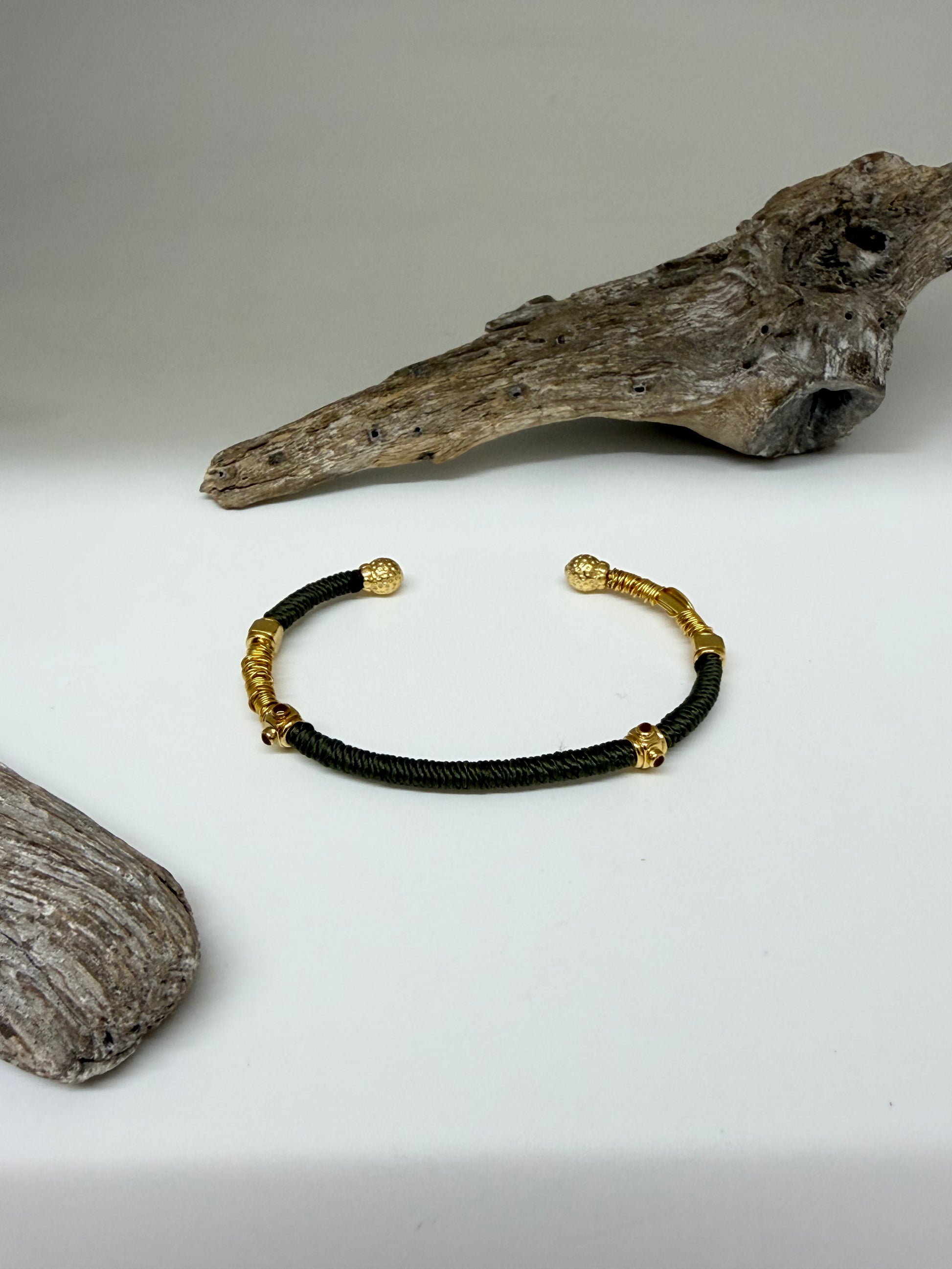 Bracelet Zanzifull kaki Gas bijoux GAS Bijoux
