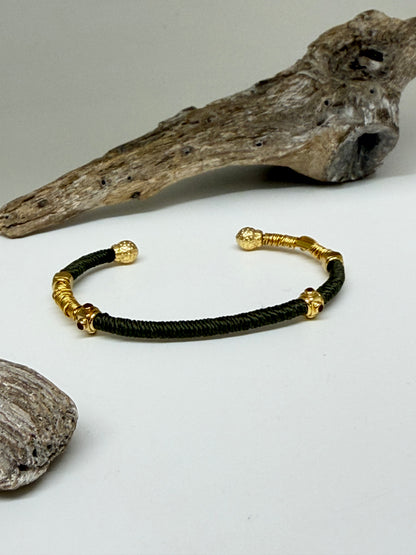 Bracelet Zanzifull kaki Gas bijoux GAS Bijoux