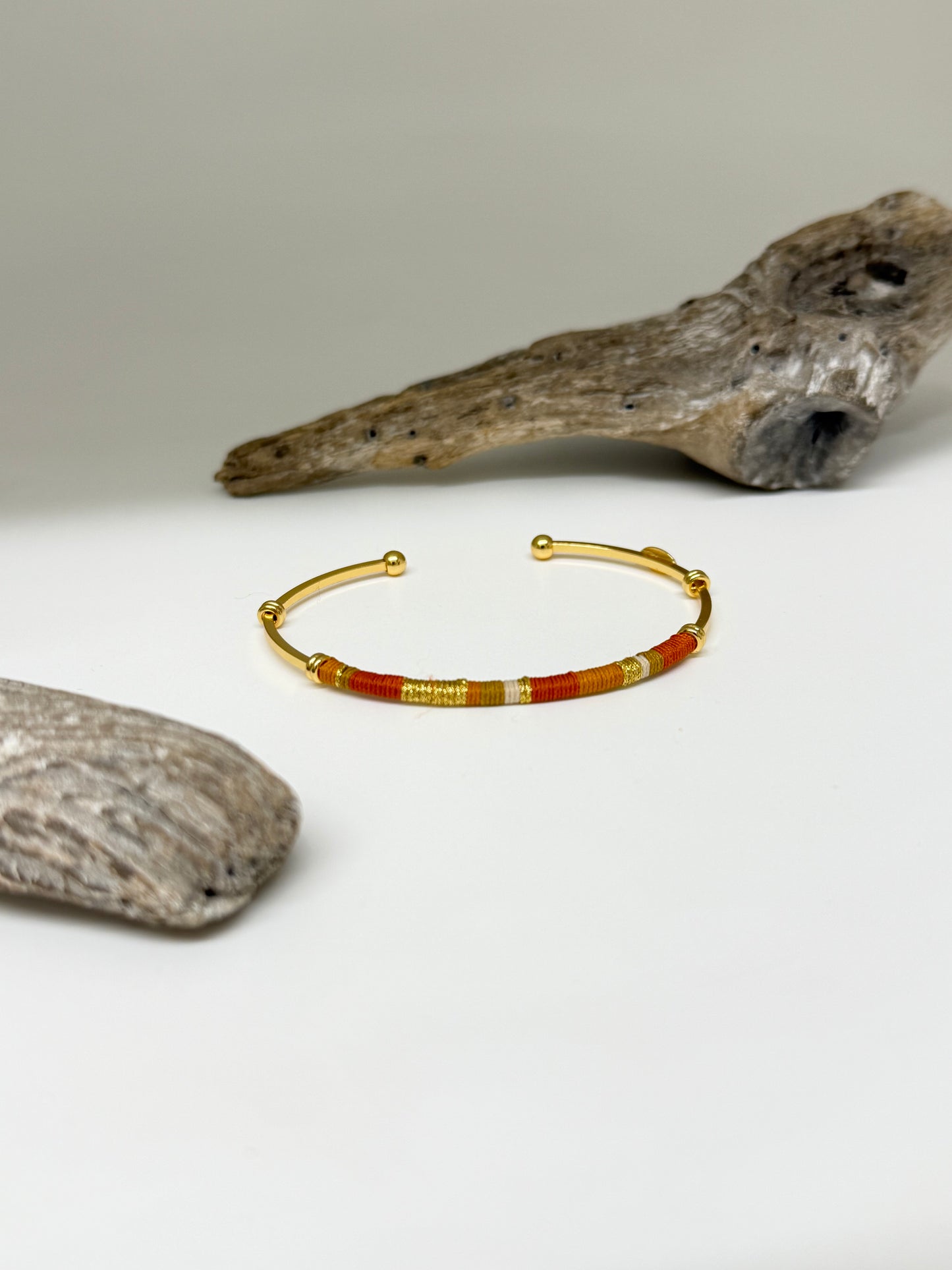 Bracelet Zanzibar Orangé Gas bijoux GAS Bijoux
