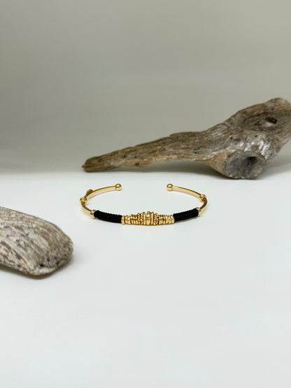 Bracelet Zizanie noir Gas bijoux GAS Bijoux