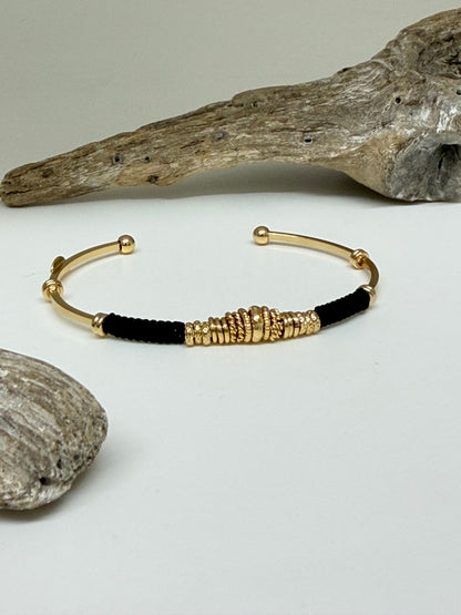Bracelet Zizanie noir Gas bijoux GAS Bijoux