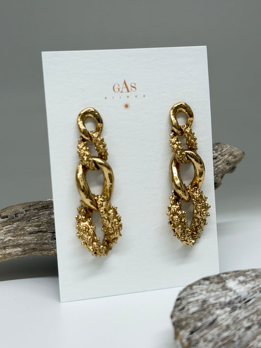 Boucles d'oreilles Almara Bijoux Produite à Marseille Gas bijoux Almara