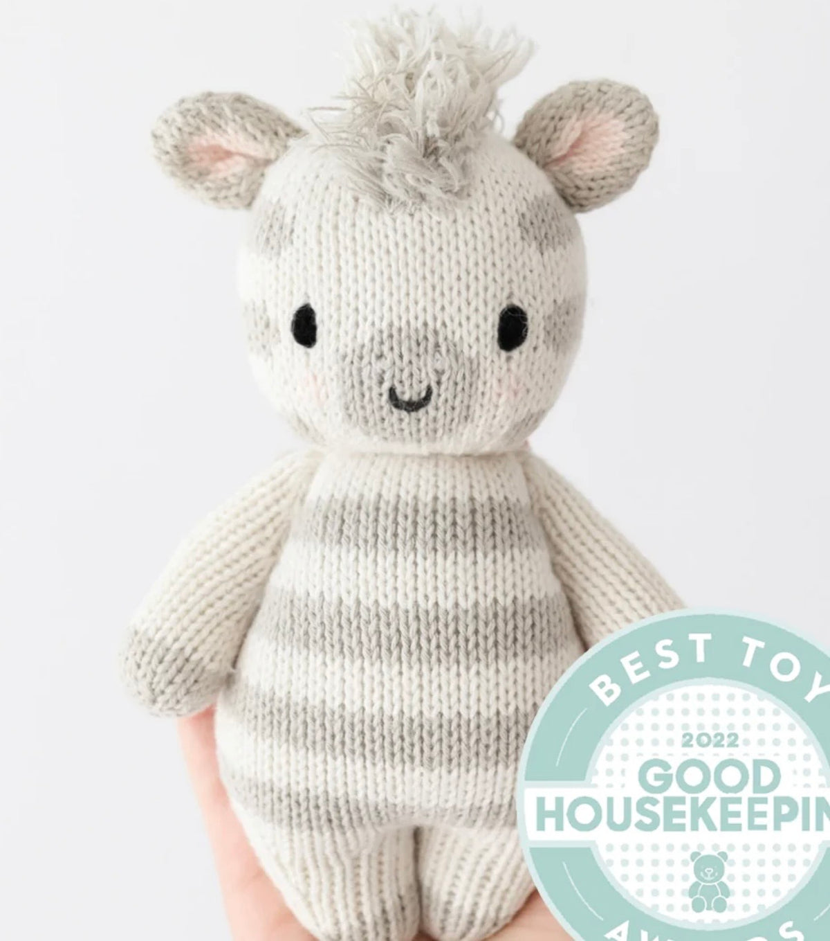 Bébé Zebra Cuddle + Kind Bébé Zèbre BBYZEB003
