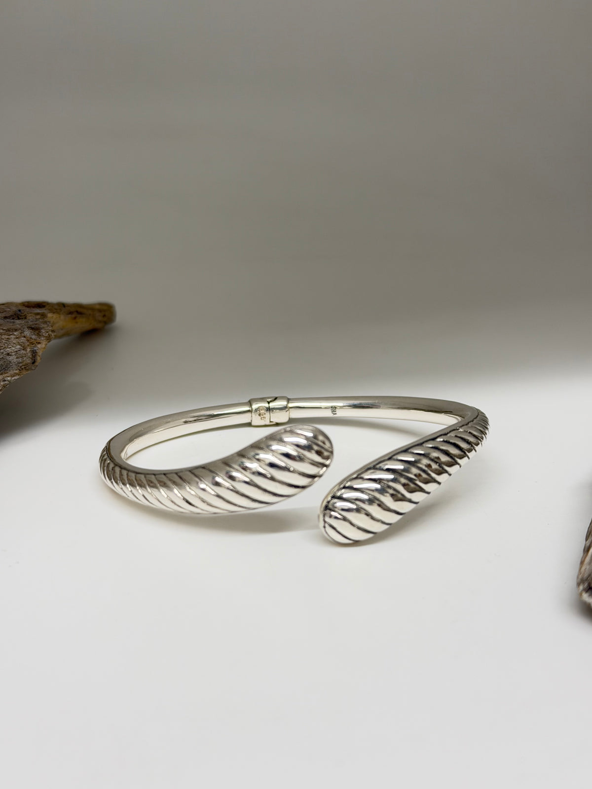 Bracelet Bangle extensible Argent 925 Électroform Larus eu-b23