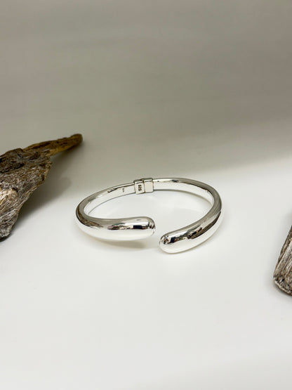 Bracelet Bangle Uni Argent 925 Électroform Larus eu-b02