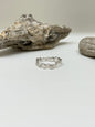 Bague Pas Japonais Argent 925 recyclé Fait en Outaouais Alliance W Jewellery