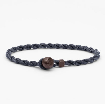 Bracelet Easy Ed Slate Gray Bronze Pig  Hen Easy Ed Slate Gray Bronze