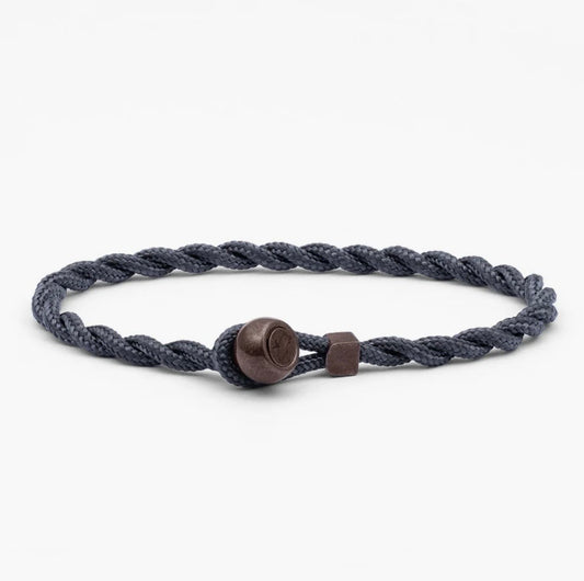 Bracelet Easy Ed Slate Gray Bronze Pig  Hen Easy Ed Slate Gray Bronze