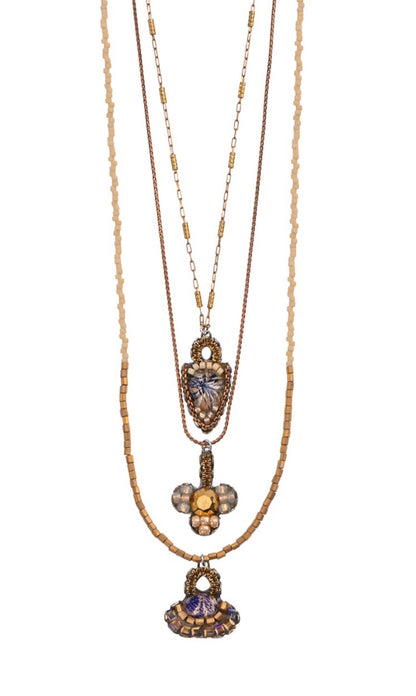 Collier artisanal Drops of Gold - Armonia AyalaBar Moonlight Armonia C3658