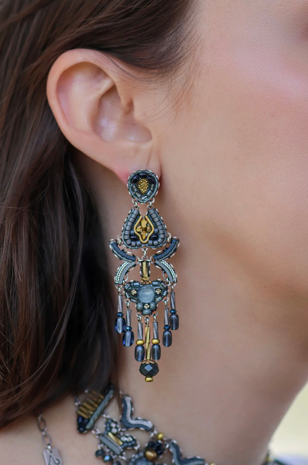 Boucles d'oreilles Artisanales Moonlight Shimmer - Luce Ayalabar Shimmer - Luce C2454
