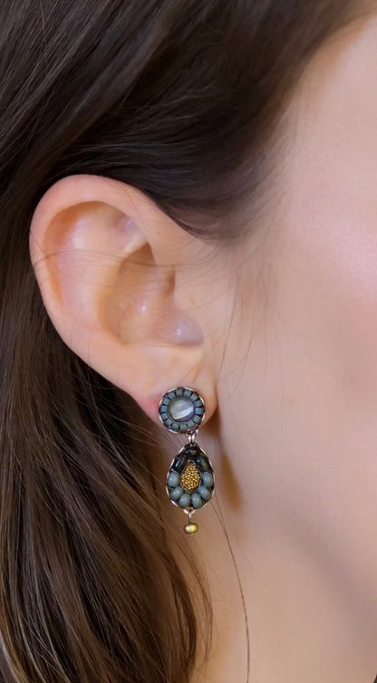 Boucles d'oreilles Artisanales Moonlight Shimmer - Brillo Ayalabar Moonlight Shimmer - Brillo C2463