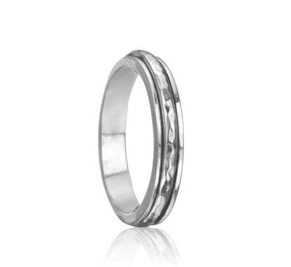 Bague Prana Argent Bague de Méditation Meditation ring