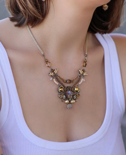 Collier artisanal Drops of Gold Set Paz AyalaBar AyalaBAR
