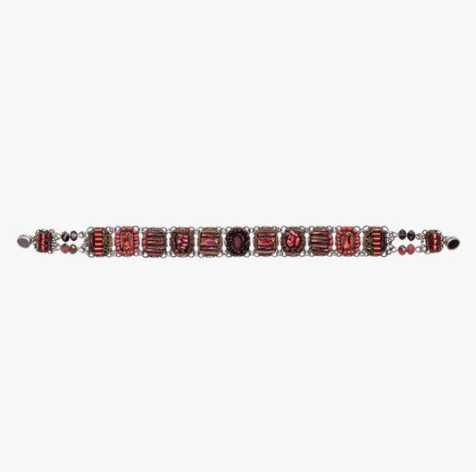 Bracelet Artisanal Scarlet Bloom - Soma Ayalabar Soma C4099