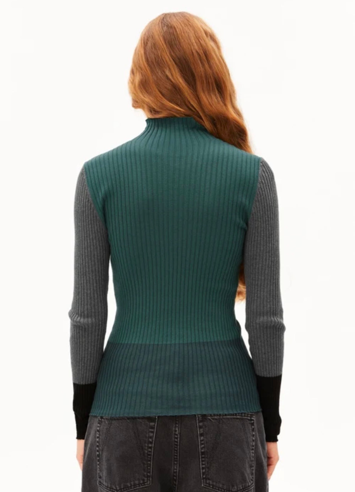 PULL EN MAILLE ALAANIA Midnight reef Armed Angel Merinaa pull coton biologique PULL EN MAILLE ALAANIA Midnight reef