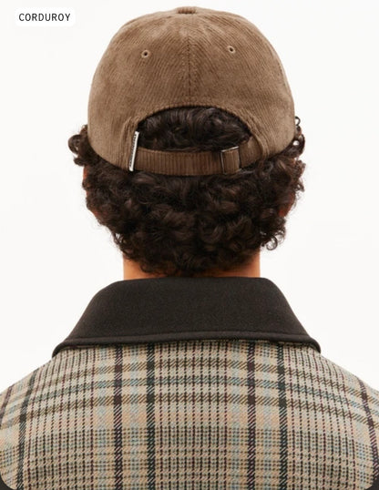Casquette Yenaas Heavy Cord Amberwood matière naturelle Armed Angel Yenaas Heavy Cord Amberwood