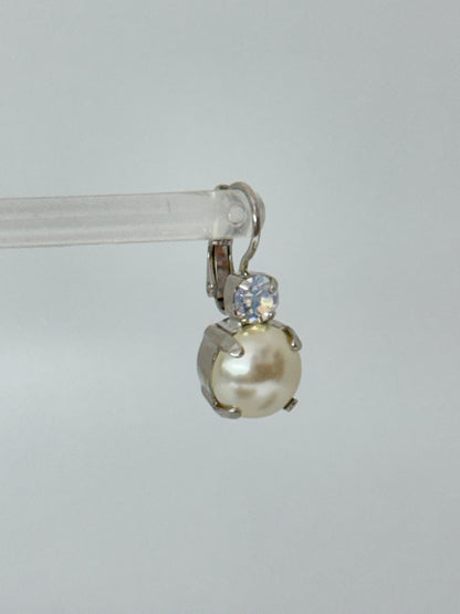 Boucles d'oreille Perle de Swarovski Fabriqué à la main