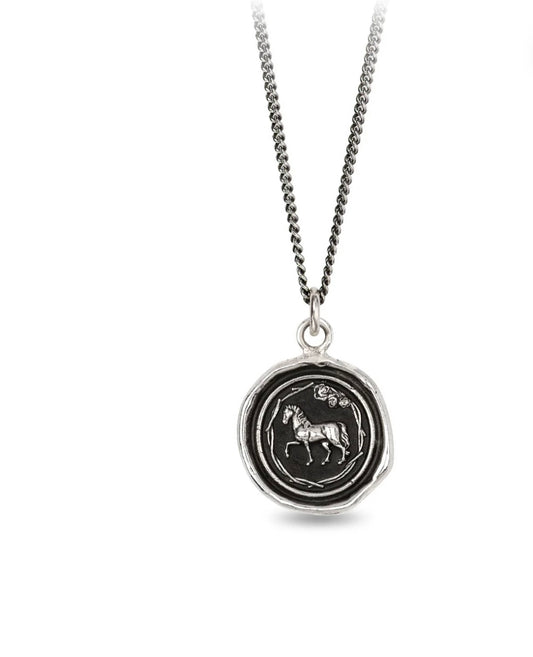 Talisman Cheval Pyrrha Fait mains au Canada Talisman Cheval N736-18