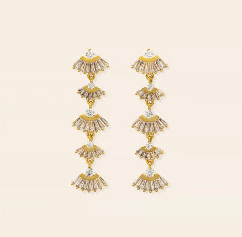 Boucles d’oreilles pendantes René Lovers Tempo 1HO24011-GLD