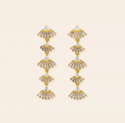 Boucles d’oreilles pendantes René Lovers Tempo 1HO24011-GLD
