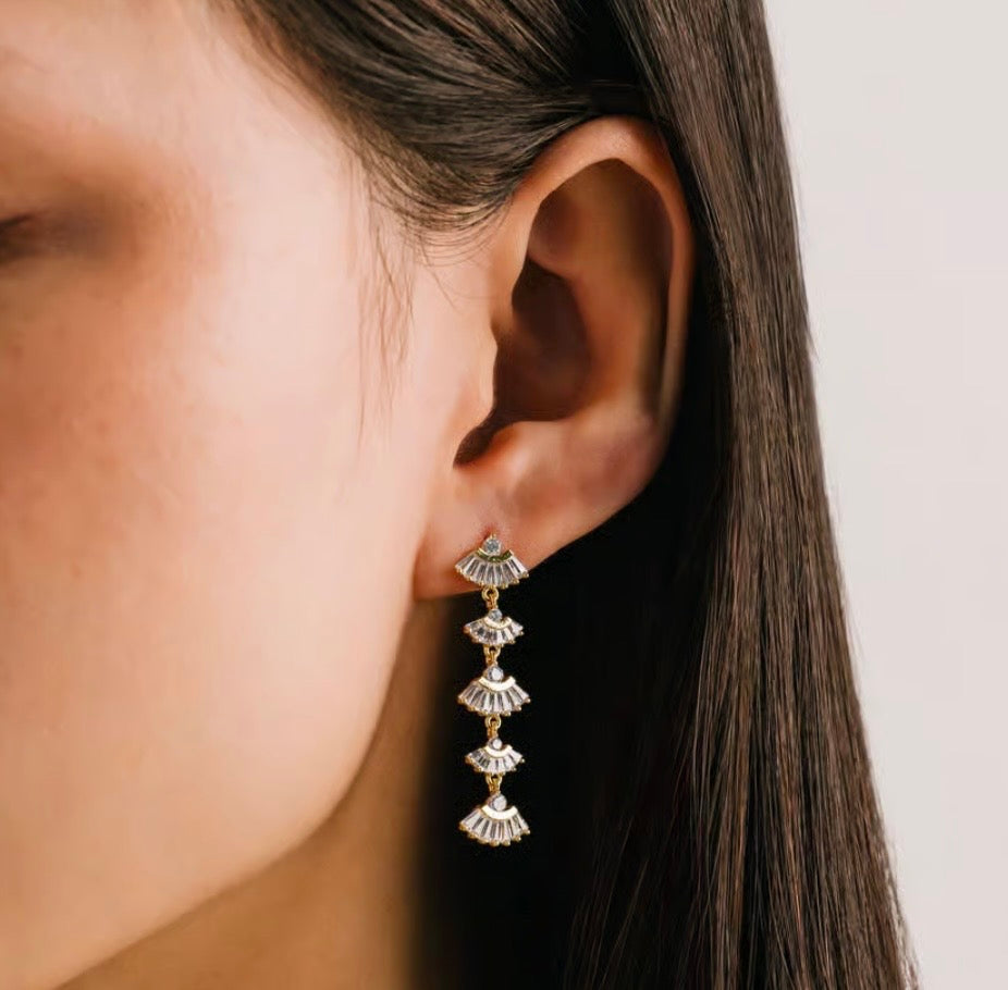 Boucles d’oreilles pendantes René Lovers Tempo 1HO24011-GLD