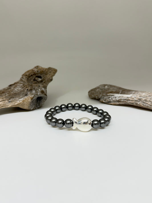Bracelet Perle Nemo Perles de verre nacrées Fait main à Paris 12AT2261gf