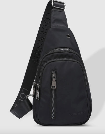 Sac bandoulière en nylon Boyd Navy